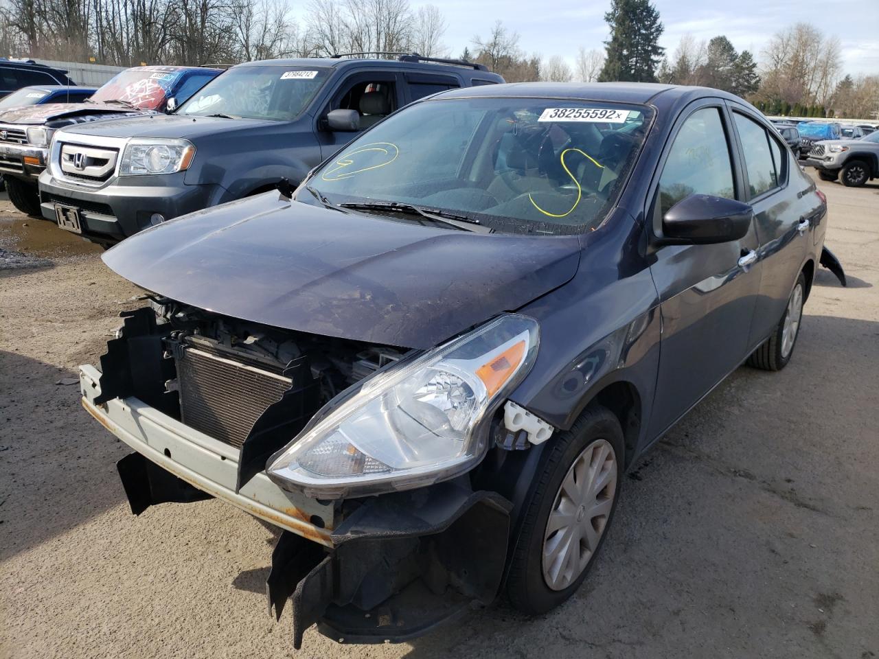 Photo 2 from auction – 2015 NISSAN VERSA S with VIN 3N1CN7AP9FL922557