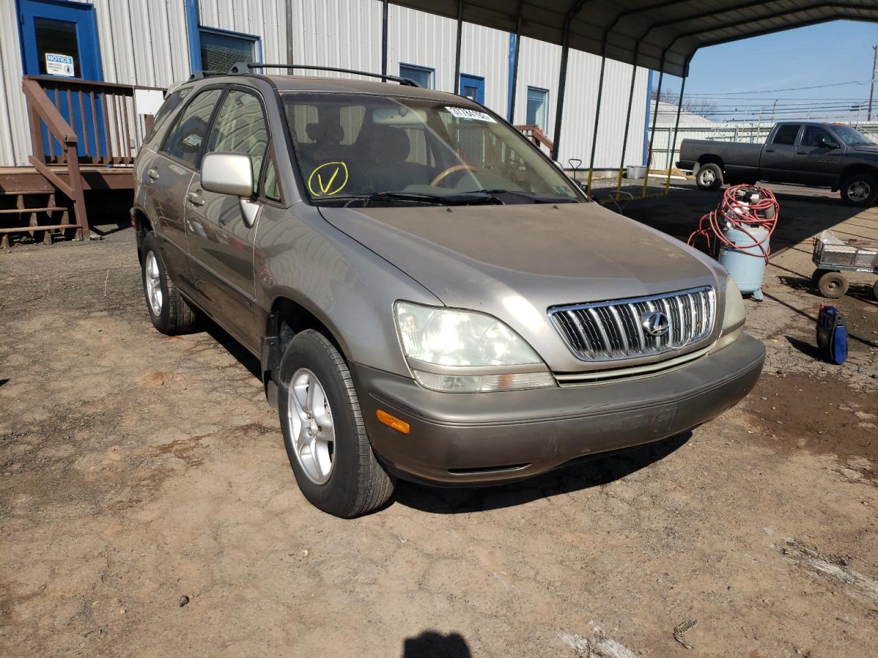 LEXUS RX 300 2002 with VIN JTJHF10U020253586 - Photo from auction