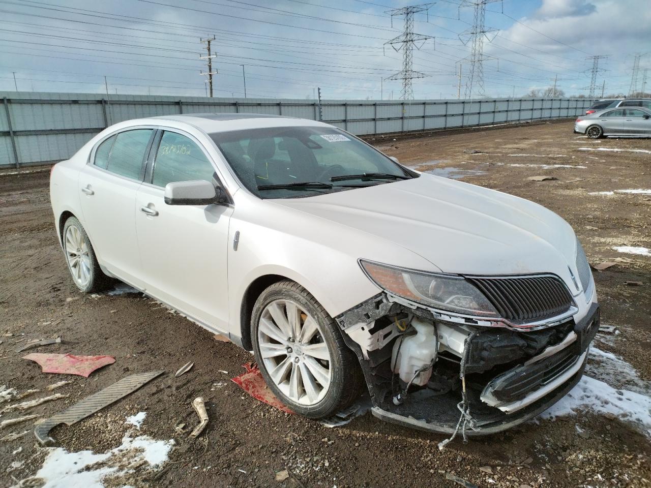 LINCOLN MKS 2014 with VIN 1LNHL9FT8EG607273 - Photo from auction