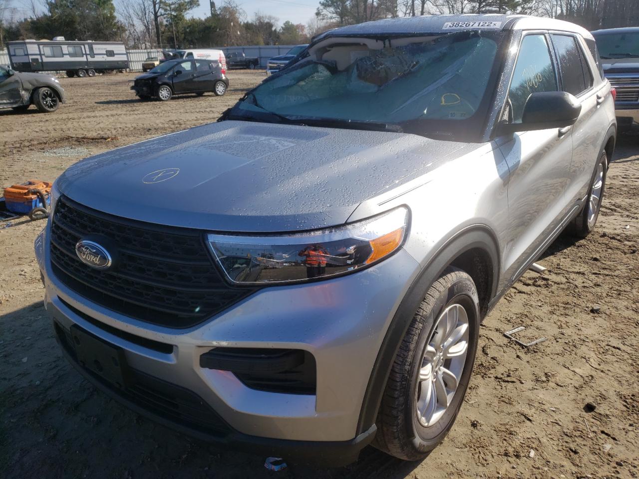 Photo 2 from auction – 2021 FORD EXPLORER with VIN 1FMSK7BH4MGB90876