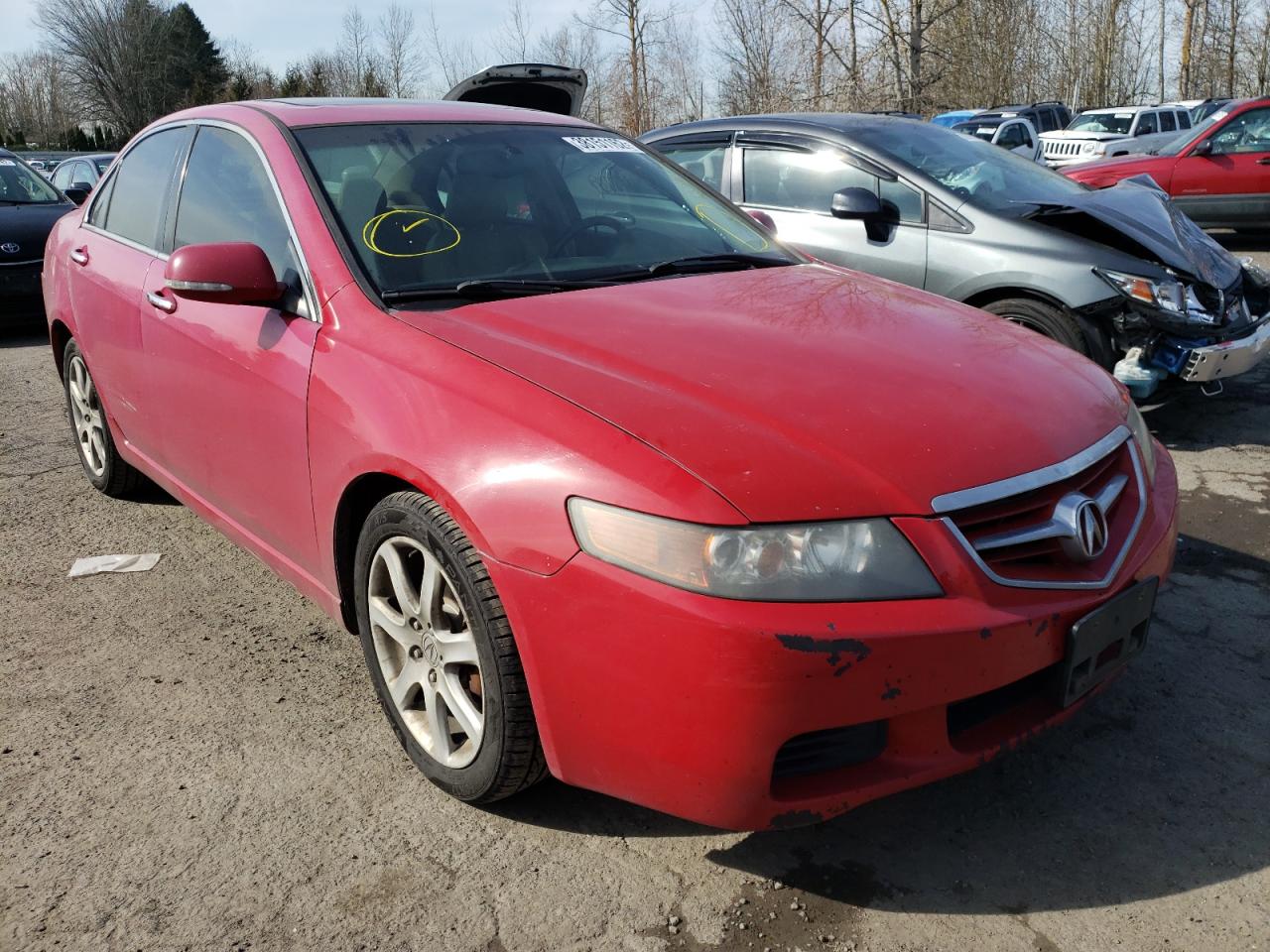 ACURA TSX 2004 with VIN JH4CL95994C005782 - Photo from auction