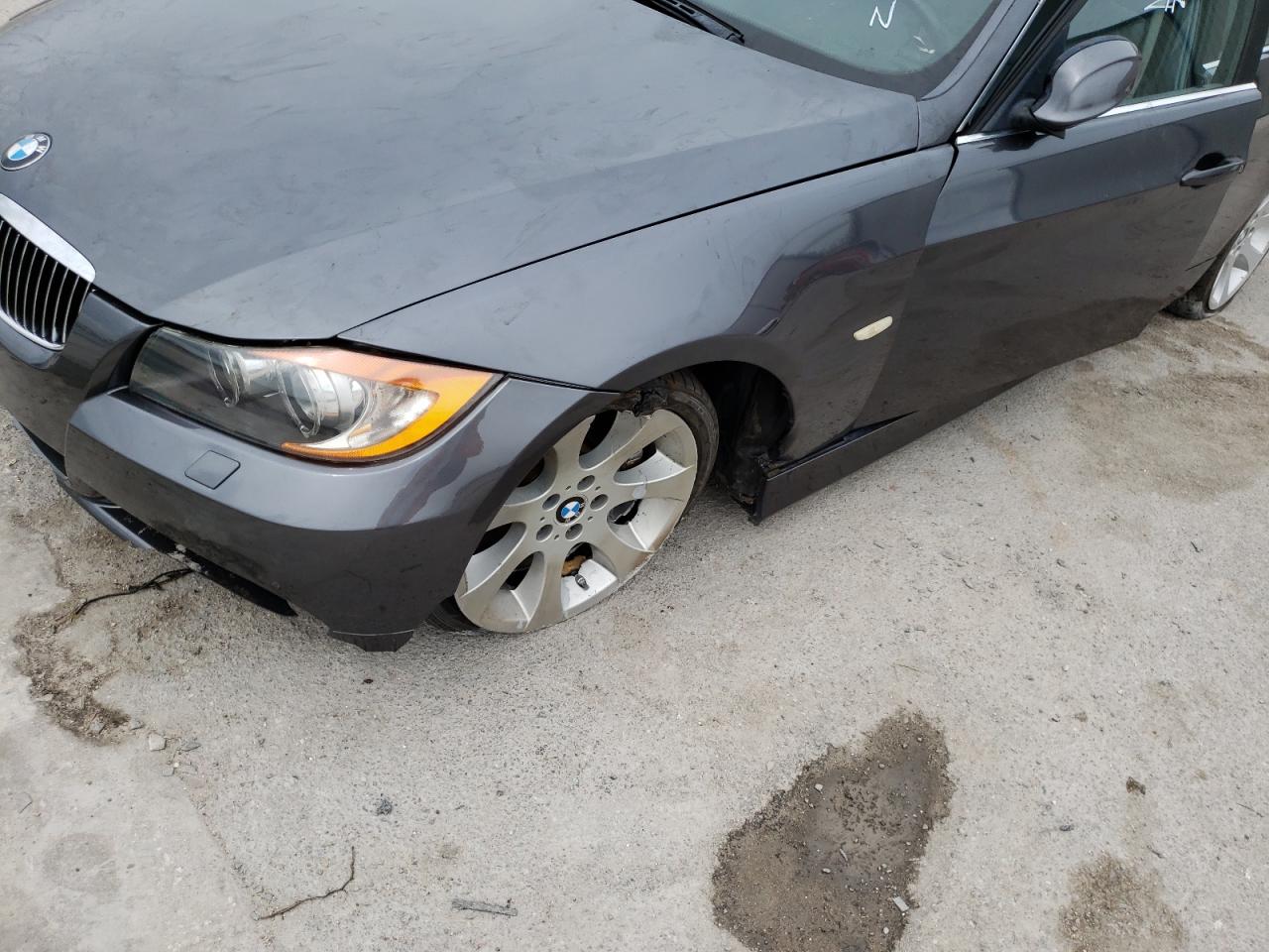 Photo 9 from auction – 2007 BMW 335 I with VIN WBAVB73577VF50826