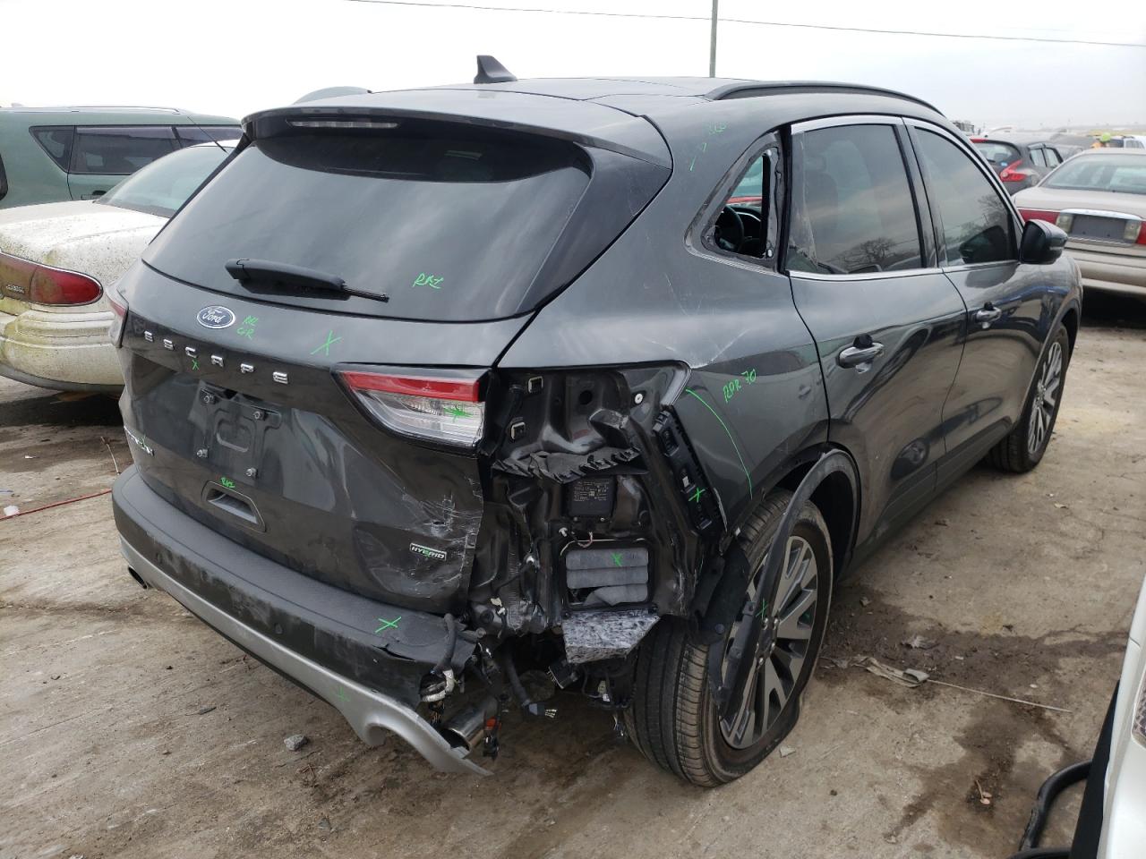 Photo 9 from auction – 2020 FORD ESCAPE TIT with VIN 1FMCU0DZ6LUC03736