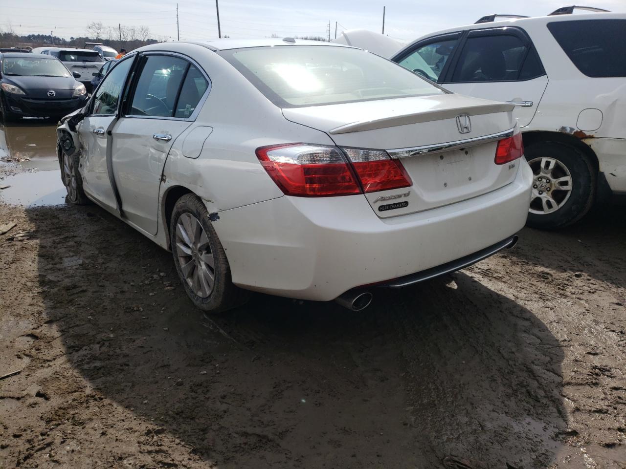 Photo 3 from auction – 2014 HONDA ACCORD EXL with VIN 1HGCR3F85EA012875