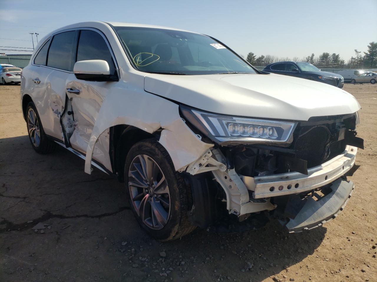 ACURA MDX TECHNO 2017 with VIN 5FRYD4H50HB022266 - Photo from auction