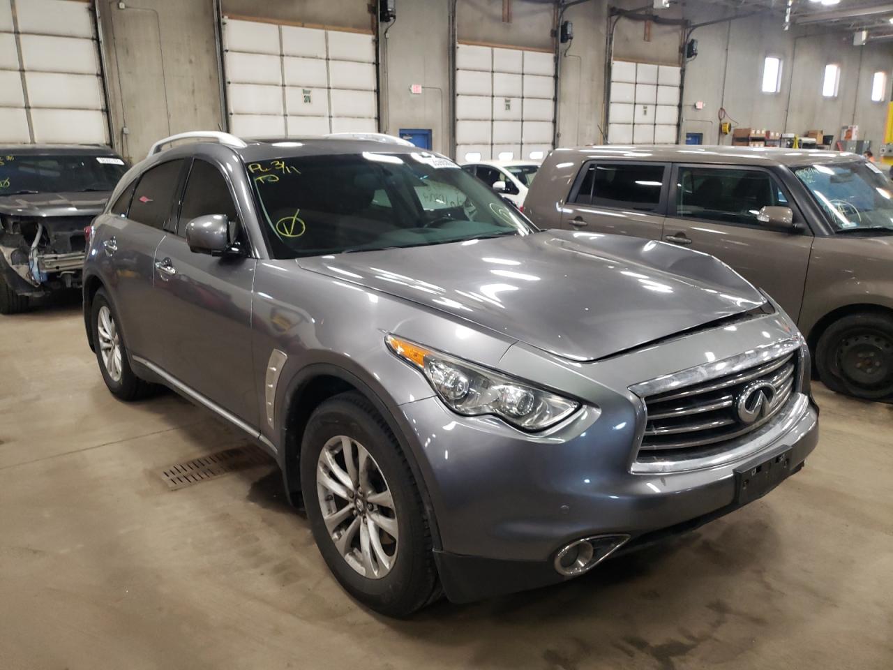 INFINITI FX35 2012 with VIN JN8AS1MW6CM152546 - Photo from auction