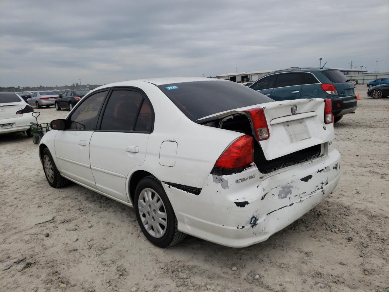 Photo 3 from auction – 2004 HONDA CIVIC LX with VIN 2HGES16534H524352