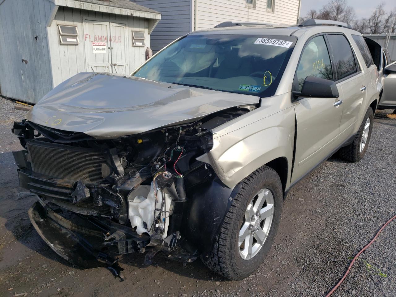 Photo 2 from auction – 2014 GMC ACADIA SLE with VIN 1GKKVPKD1EJ361469