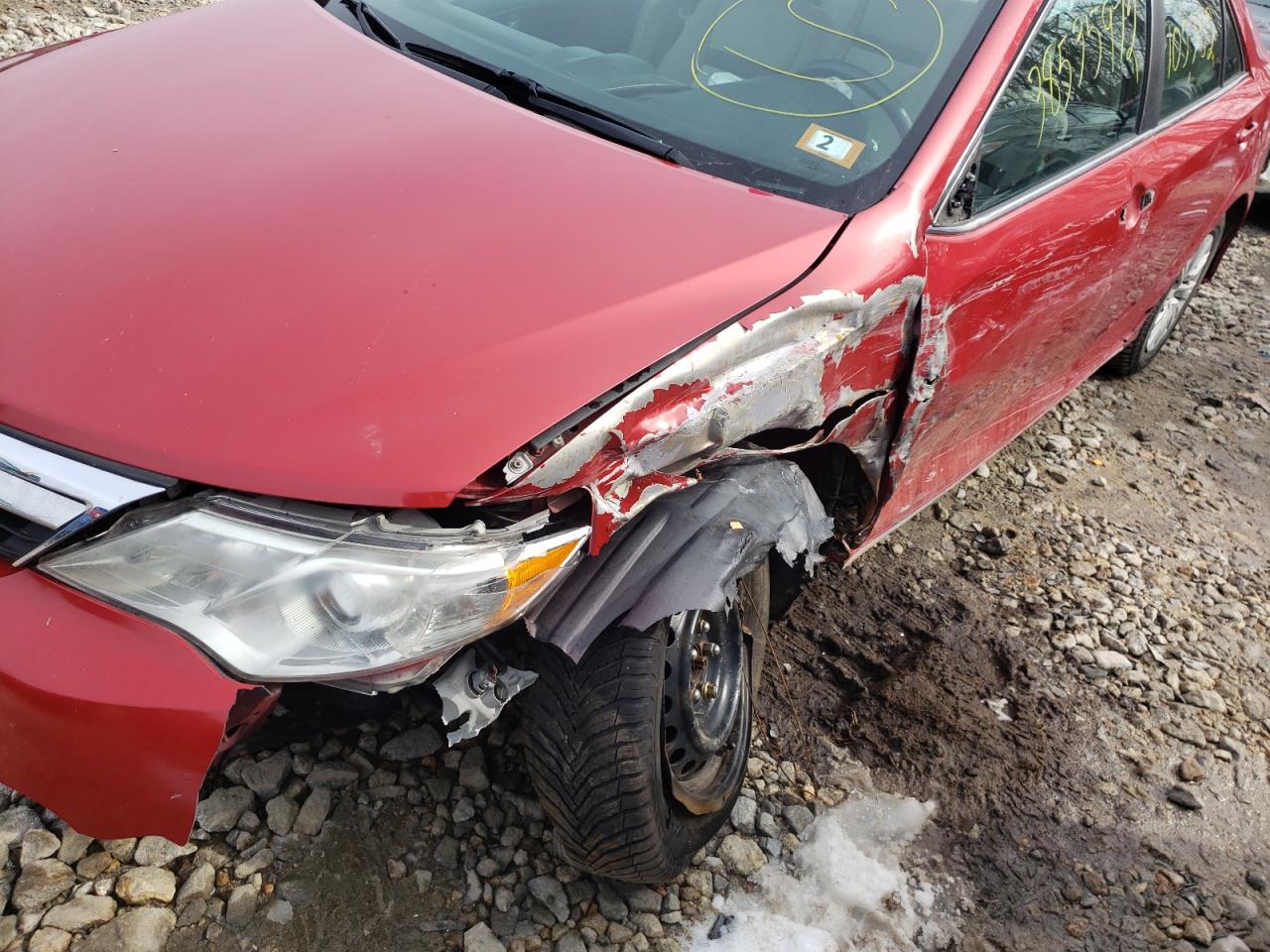 Photo 9 from auction – 2012 TOYOTA CAMRY BASE with VIN 4T4BF1FKXCR235932