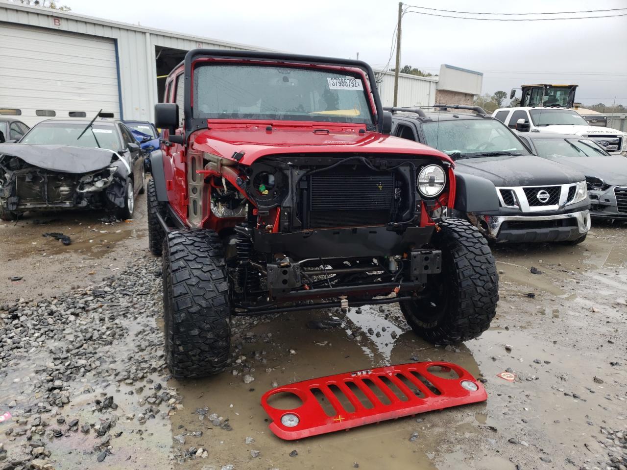 Photo 9 from auction – 2014 JEEP WRANGLER U with VIN 1C4BJWDG0EL250585