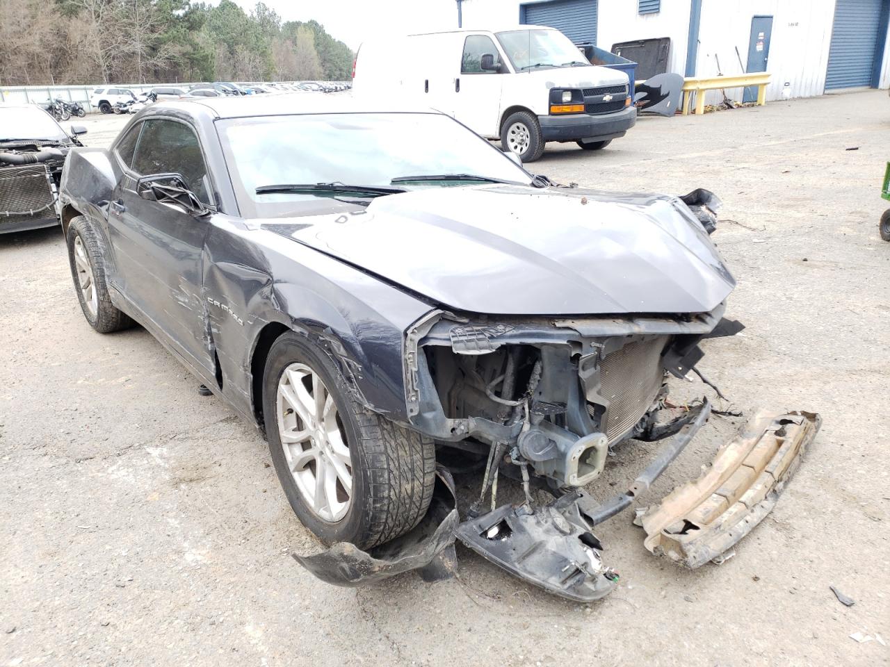 CHEVROLET CAMARO LS 2014 with VIN 2G1FA1E32E9134692 - Photo from auction