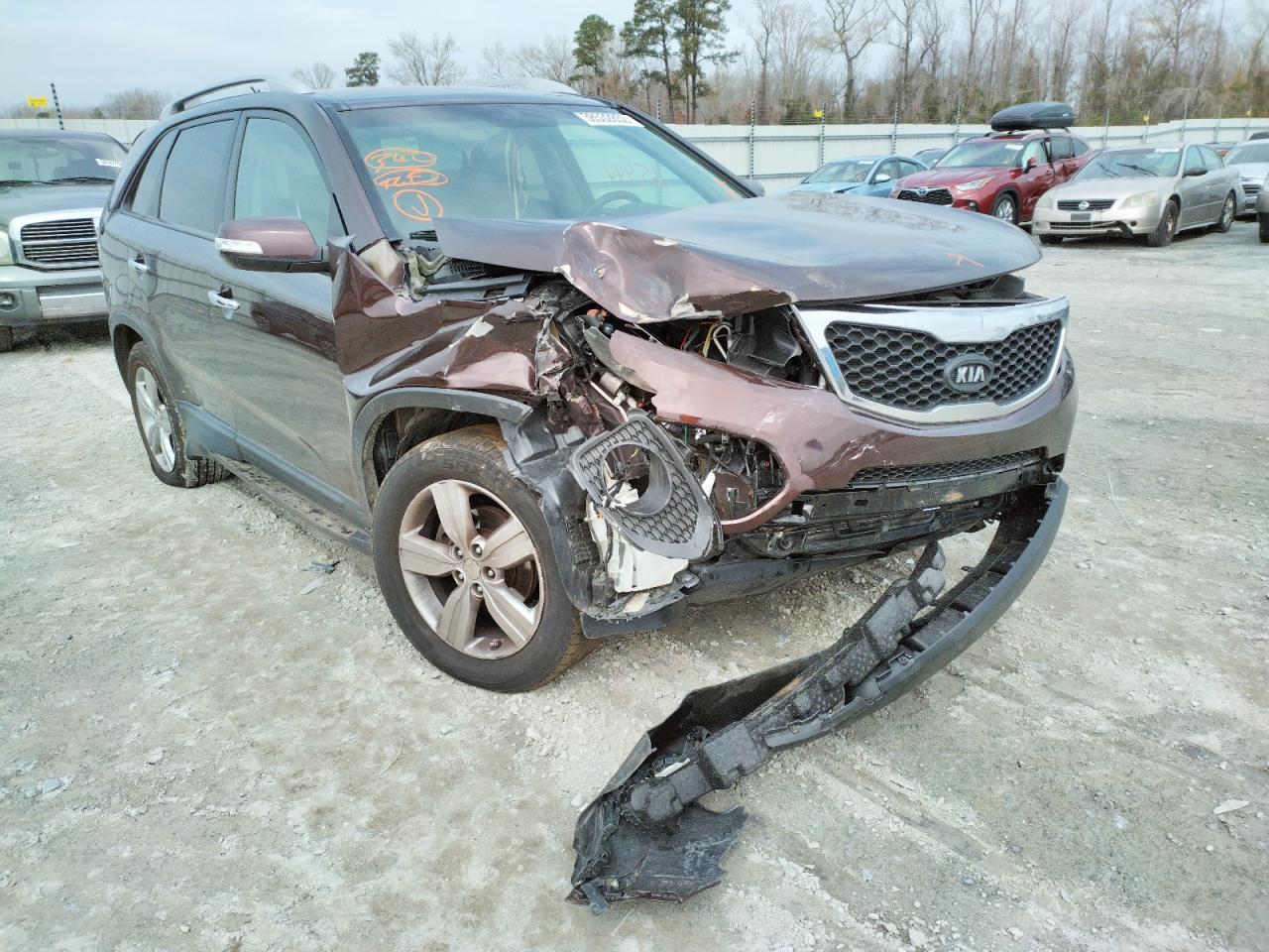 Photo 1 from auction – 2012 KIA SORENTO EX with VIN 5XYKU4A20CG204476