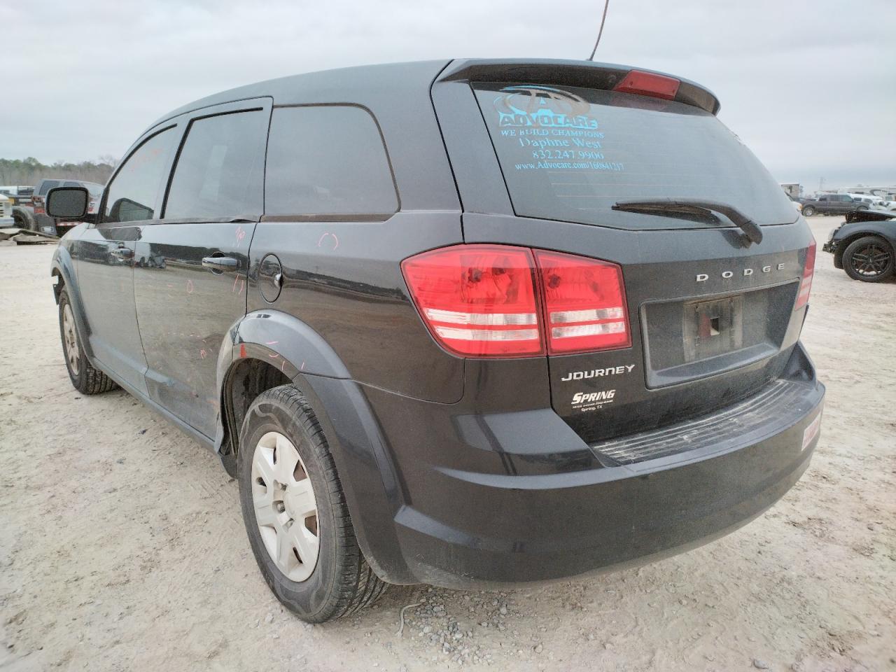 Photo 3 from auction – 2012 DODGE JOURNEY SE with VIN 3C4PDCAB8CT300090