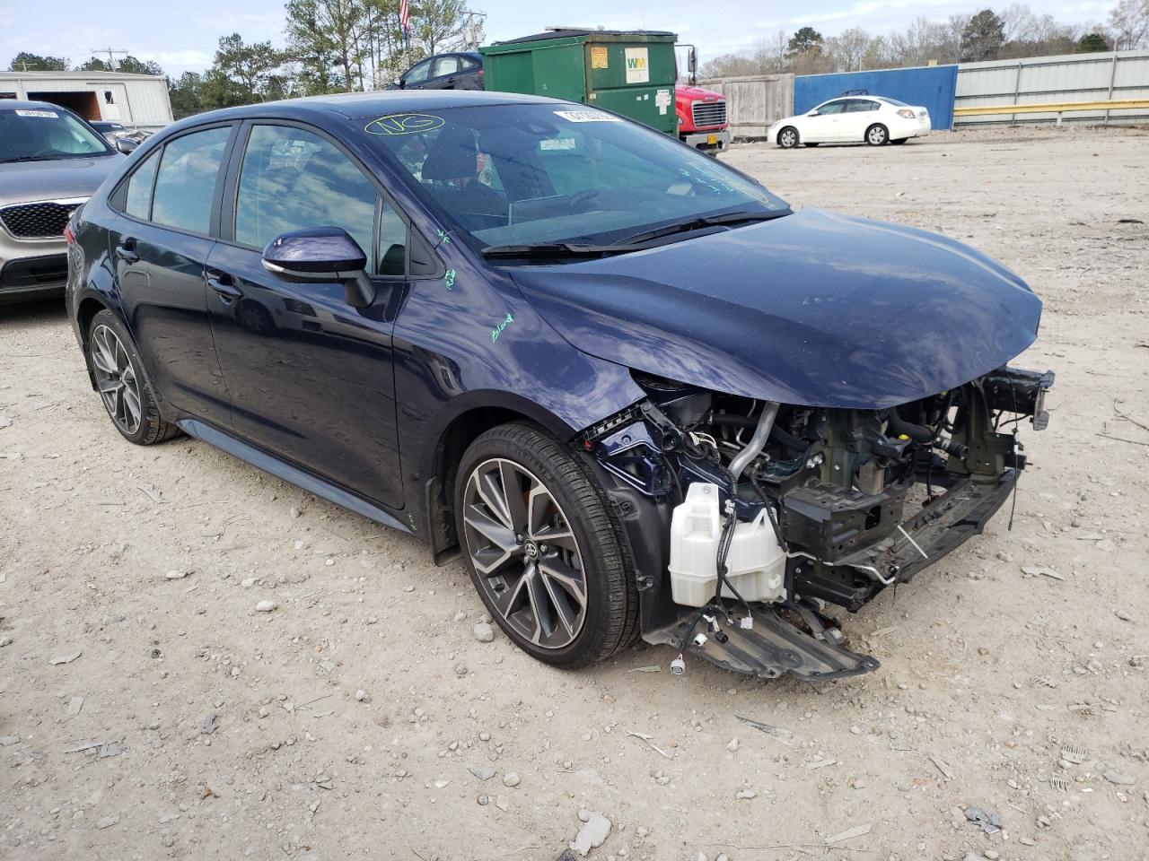 Photo 1 from auction – 2021 TOYOTA COROLLA SE with VIN 5YFS4MCE2MP072695