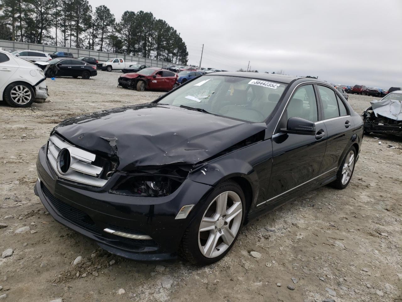 Photo 2 from auction – 2011 MERCEDES-BENZ C with VIN WDDGF5EB2BA520238