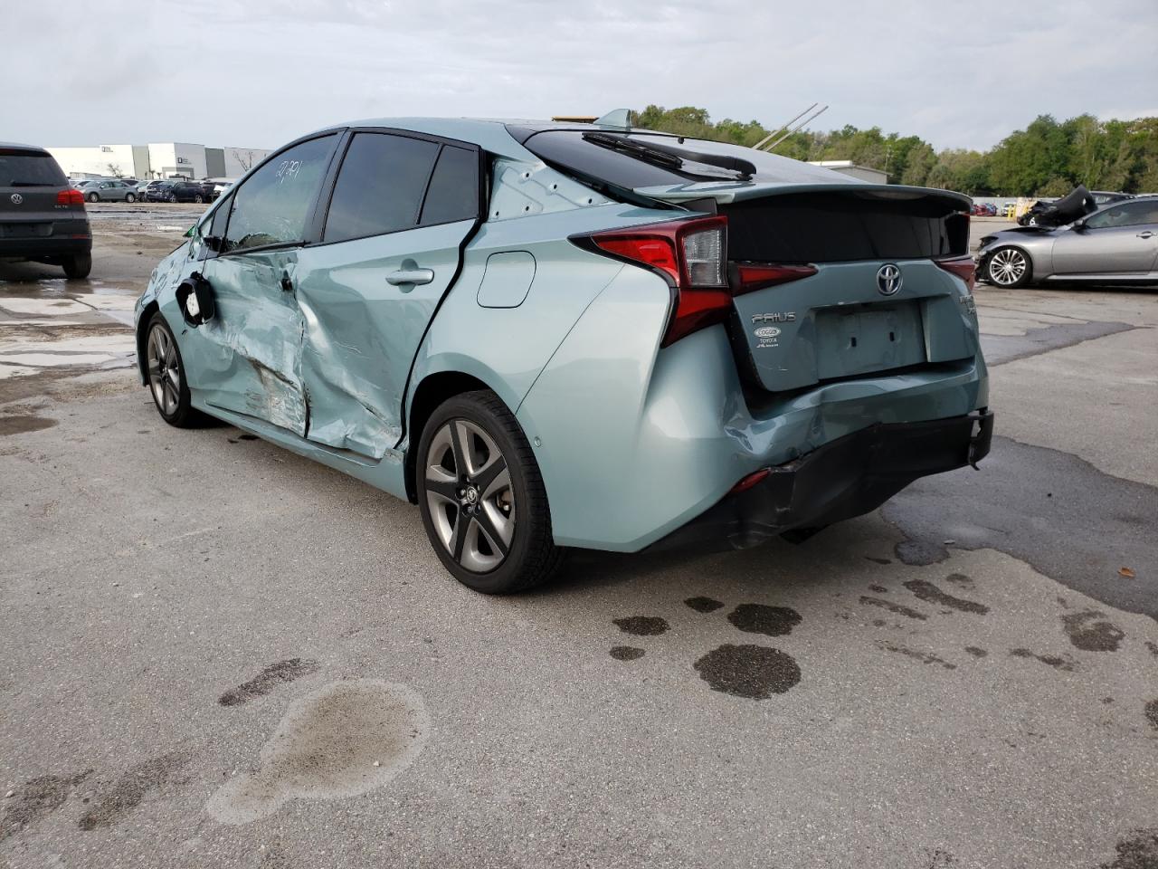 Photo 3 from auction – 2019 TOYOTA PRIUS with VIN JTDKARFU3K3096468