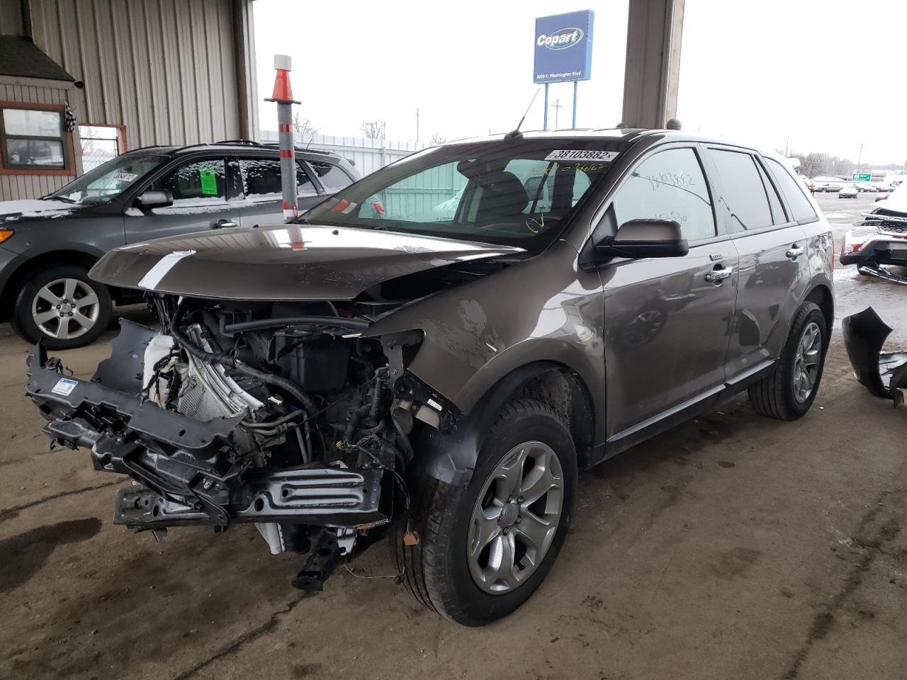Photo 2 from auction – 2013 FORD EDGE SEL with VIN 2FMDK3JC6DBC13394