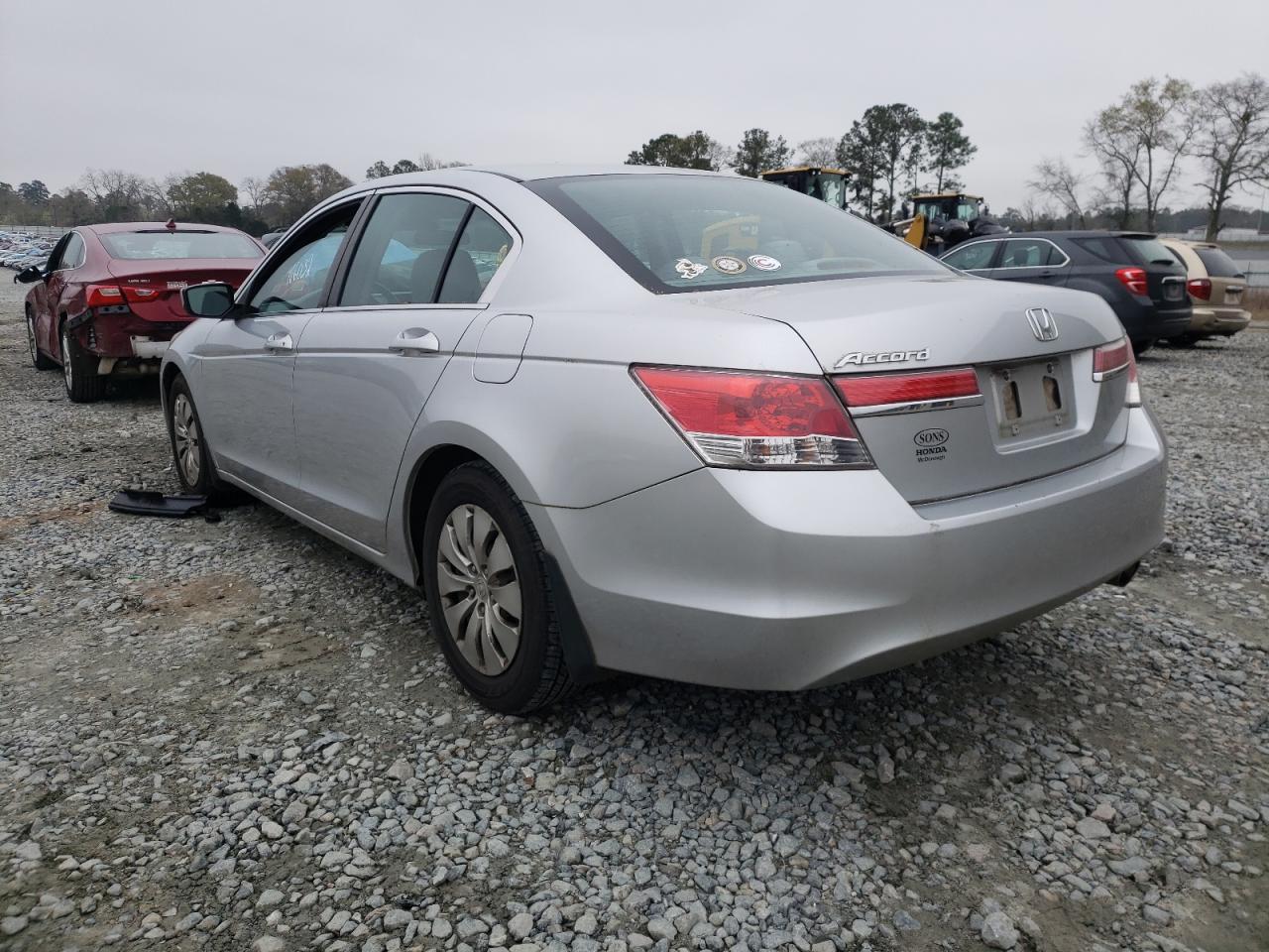 Photo 3 from auction – 2012 HONDA ACCORD LX with VIN 1HGCP2F39CA187504