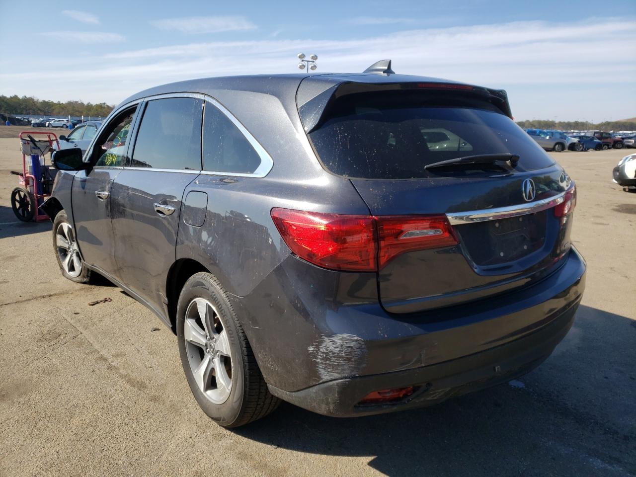 Photo 3 from auction – 2016 ACURA MDX with VIN 5FRYD4H2XGB043534