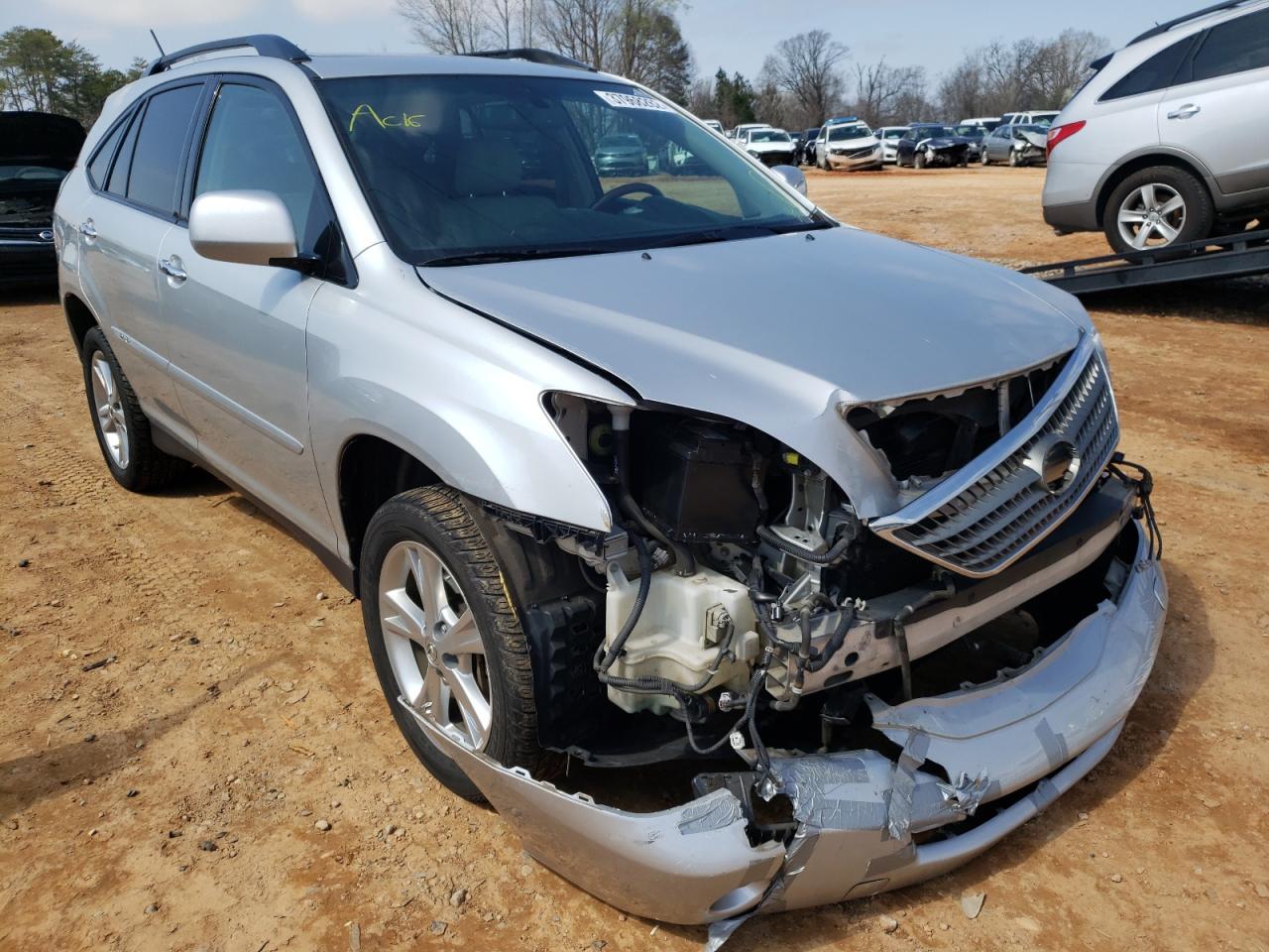 LEXUS RX 400H 2008 with VIN JTJHW31U882856518 - Photo from auction