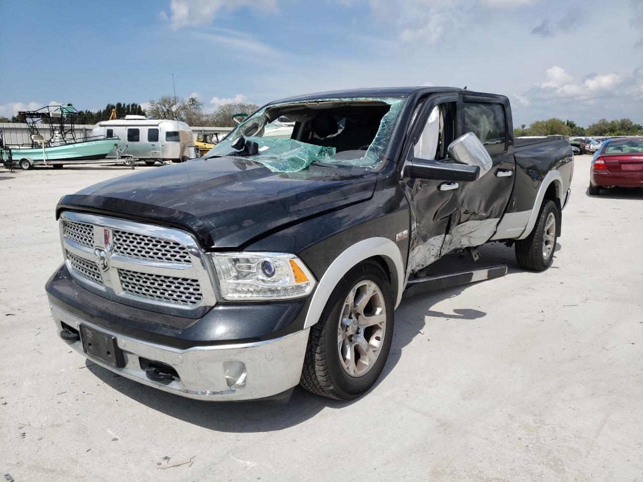 Photo 2 from auction – 2018 RAM 1500 LARAM with VIN 1C6RR7VT7JS126684