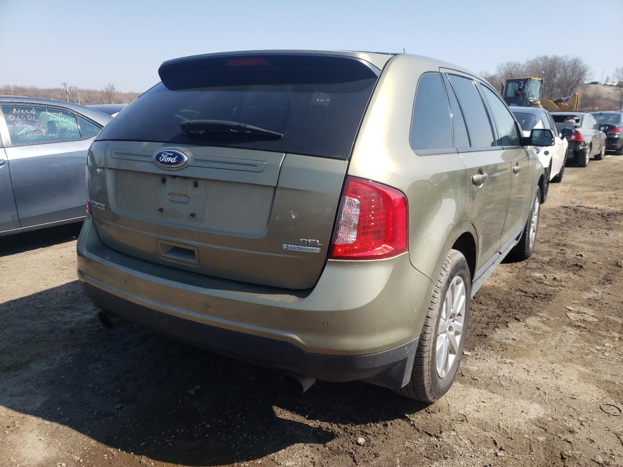Photo 4 from auction – 2013 FORD EDGE SEL with VIN 2FMDK3J98DBA51501