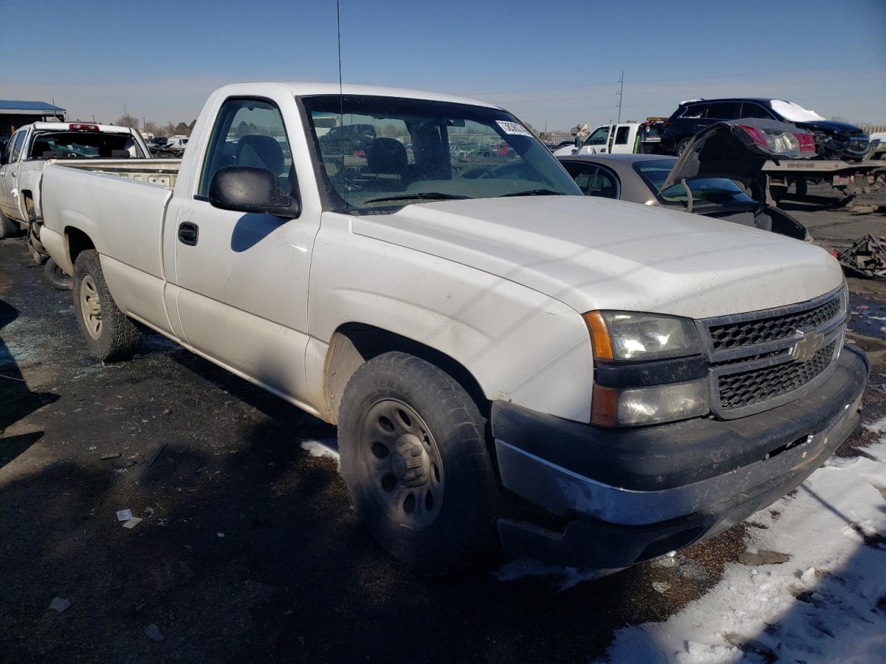 CHEVROLET SILVERADO 2007 with VIN 1GCEC14X07Z193394 - Photo from auction