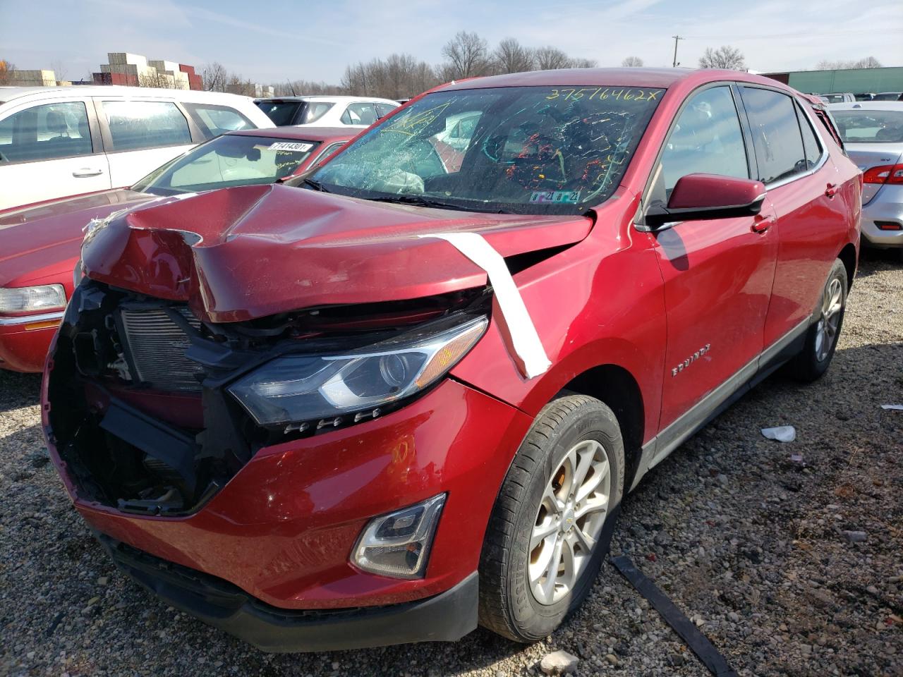 Photo 2 from auction – 2018 CHEVROLET EQUINOX LT with VIN 2GNAXSEV1J6134094