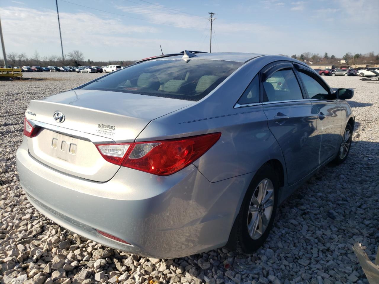 Photo 4 from auction – 2012 HYUNDAI SONATA GLS with VIN 5NPEB4AC7CH496762