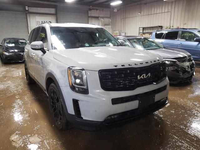 KIA TELLURIDE 2022 with VIN 5XYP5DHC1NG217550 - Photo from auction
