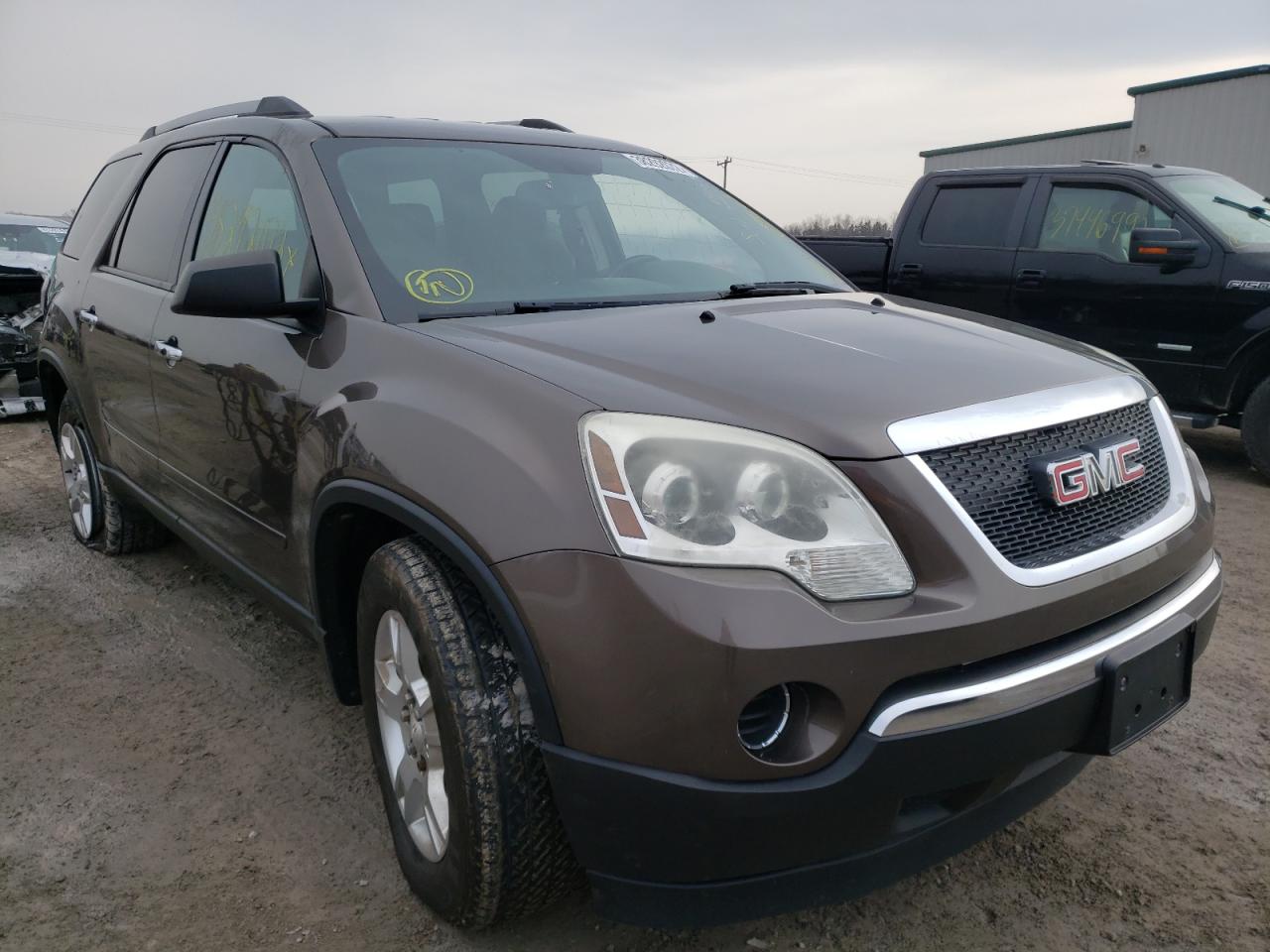 GMC ACADIA SLE 2011 with VIN 1GKKVNED7BJ161045 - Photo from auction