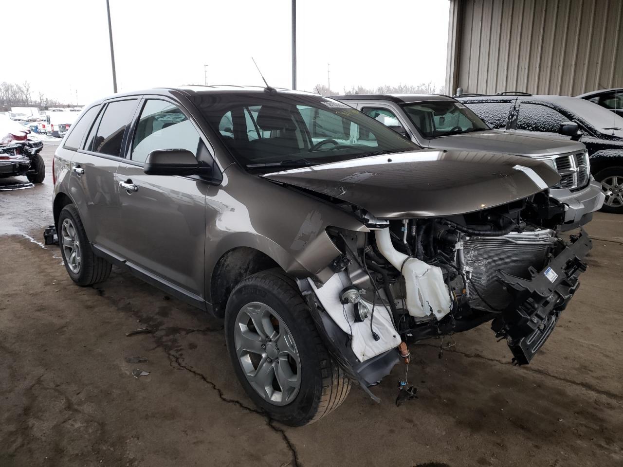 FORD EDGE SEL 2013 with VIN 2FMDK3JC6DBC13394 - Photo from auction