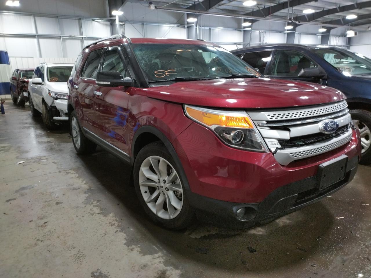 FORD EXPLORER X 2013 with VIN 1FM5K8D81DGB88387 - Photo from auction