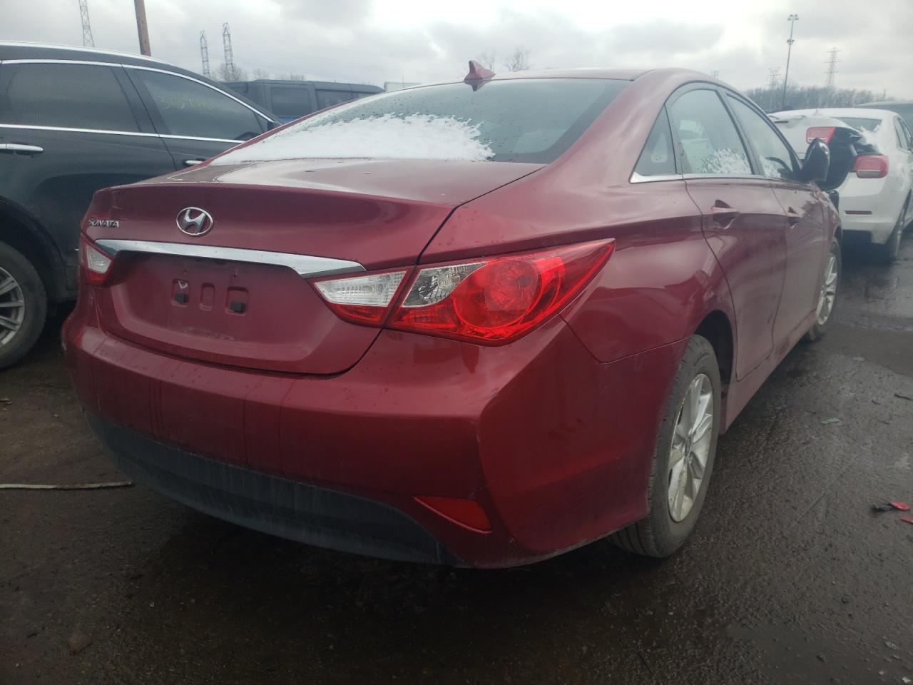 Photo 4 from auction – 2014 HYUNDAI SONATA GLS with VIN 5NPEB4AC2EH820574