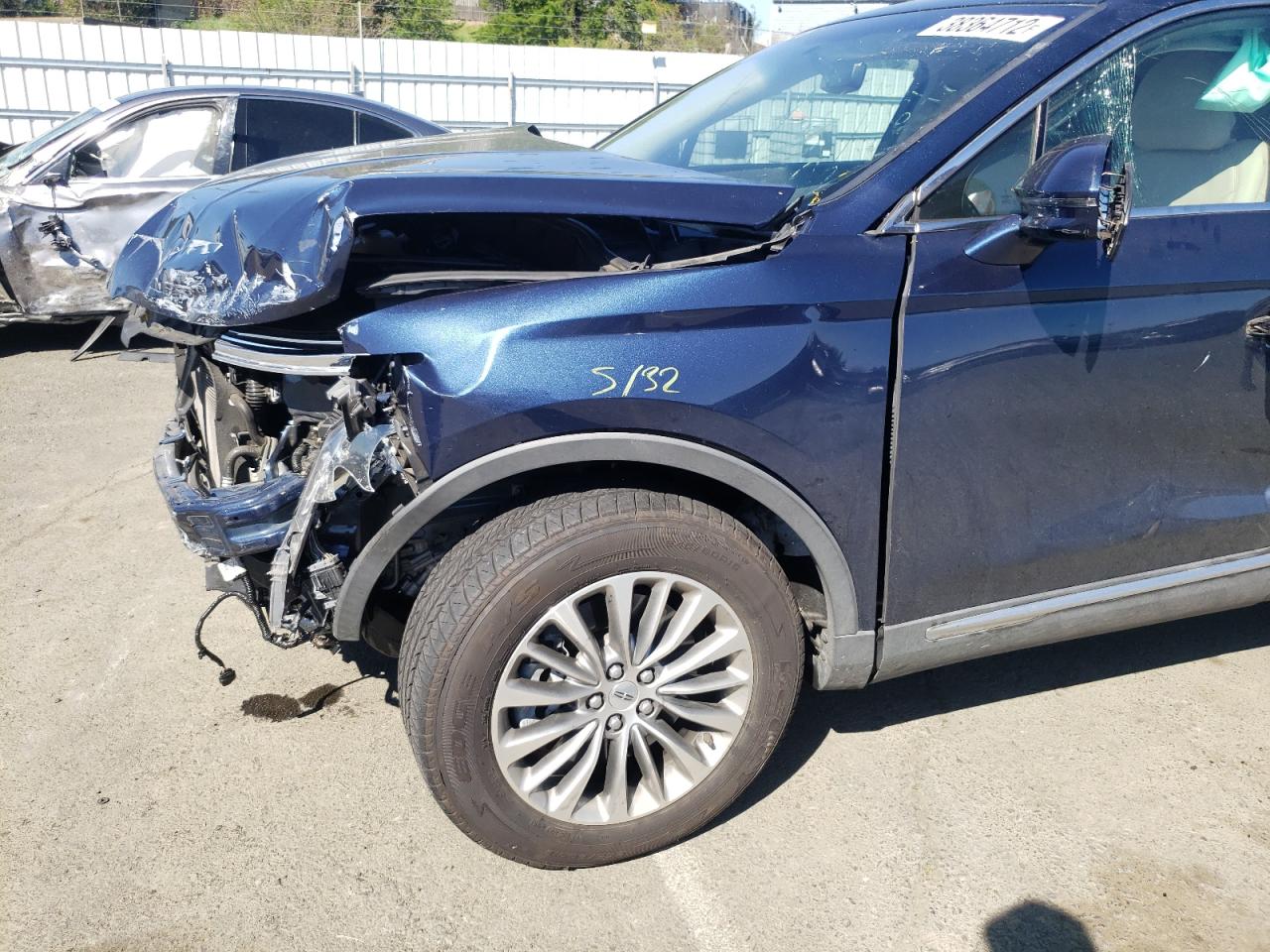 Photo 9 from auction – 2017 LINCOLN MKX SELECT with VIN 2LMPJ6KR8HBL30103