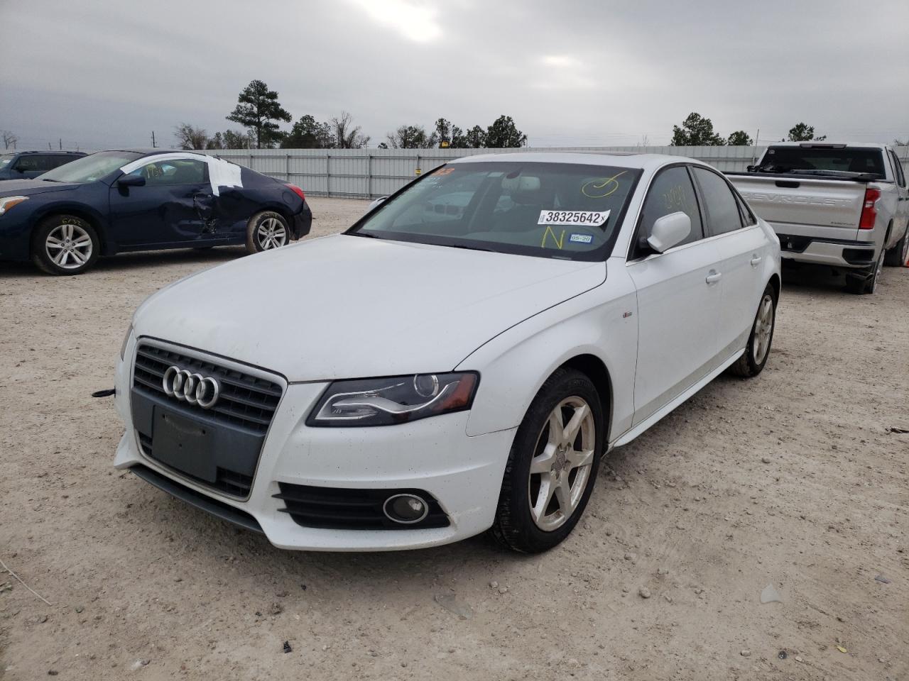 Photo 2 from auction – 2012 AUDI A4 PREMIUM with VIN WAUEFAFL7CN017765