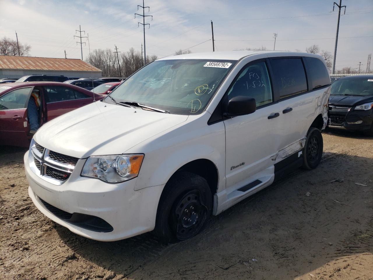 Photo 2 from auction – 2019 DODGE GRAND CARA with VIN 2C7WDGBG2KR801347