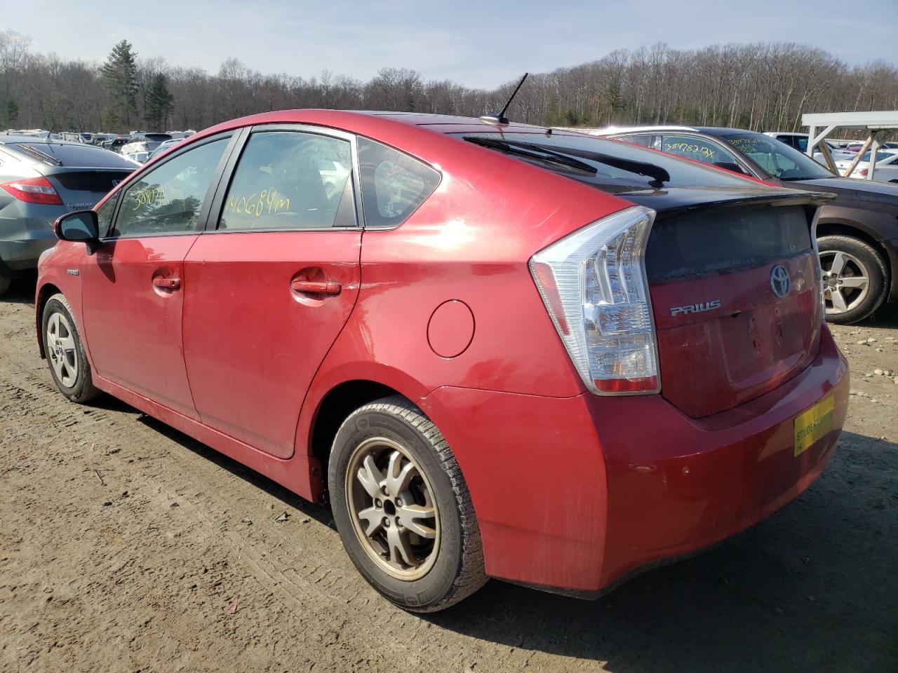 Photo 3 from auction – 2010 TOYOTA PRIUS with VIN JTDKN3DU0A5133015