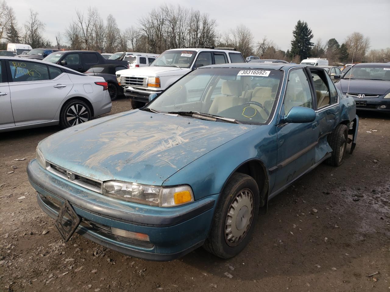 Photo 2 from auction – 1991 HONDA ACCORD EX with VIN JHMCB756XMC006288