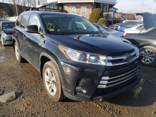 TOYOTA HIGHLANDER 2017 with VIN 5TDDZRFH5HS417146 - Photo from auction
