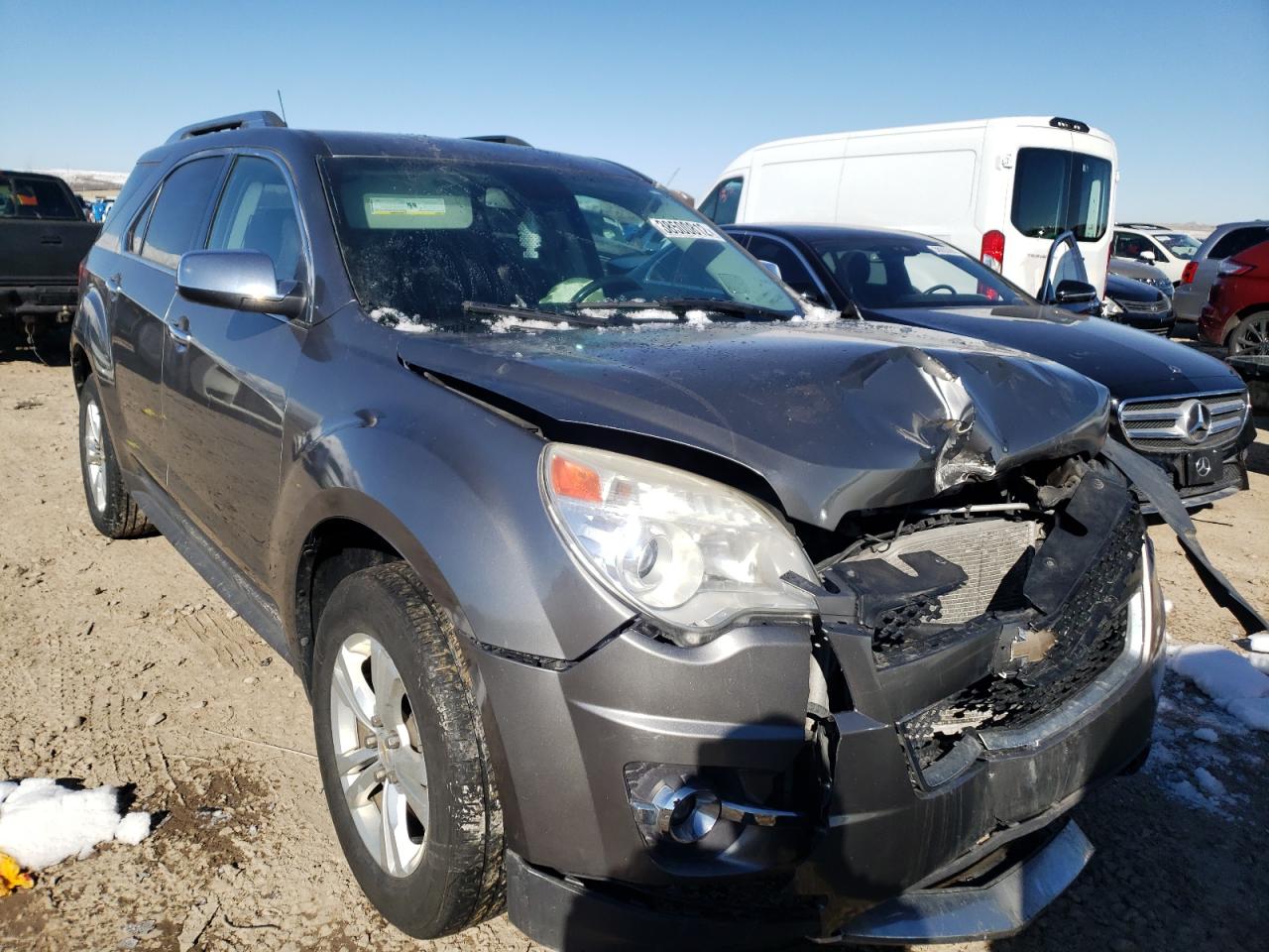 CHEVROLET EQUINOX LT 2012 with VIN 2GNFLGEK6C6243609 - Photo from auction