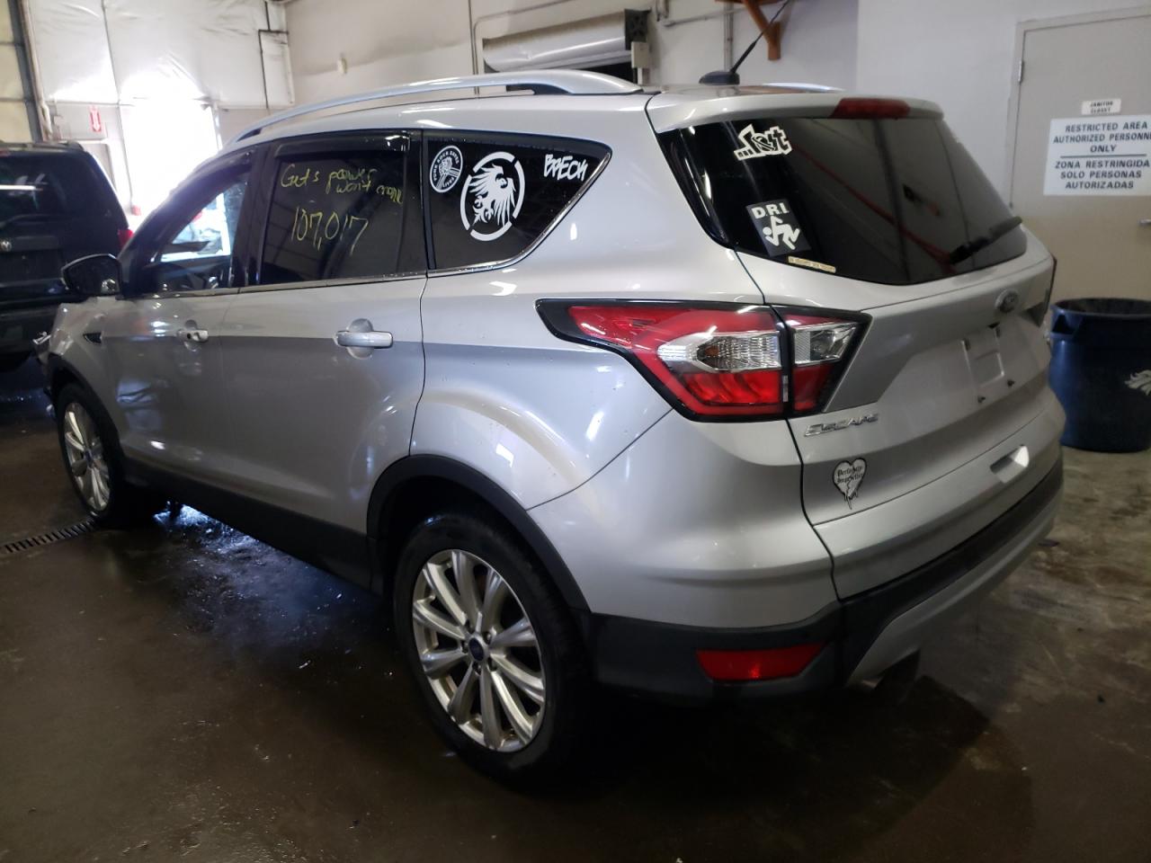 Photo 3 from auction – 2017 FORD ESCAPE TIT with VIN 1FMCU9J95HUA63243