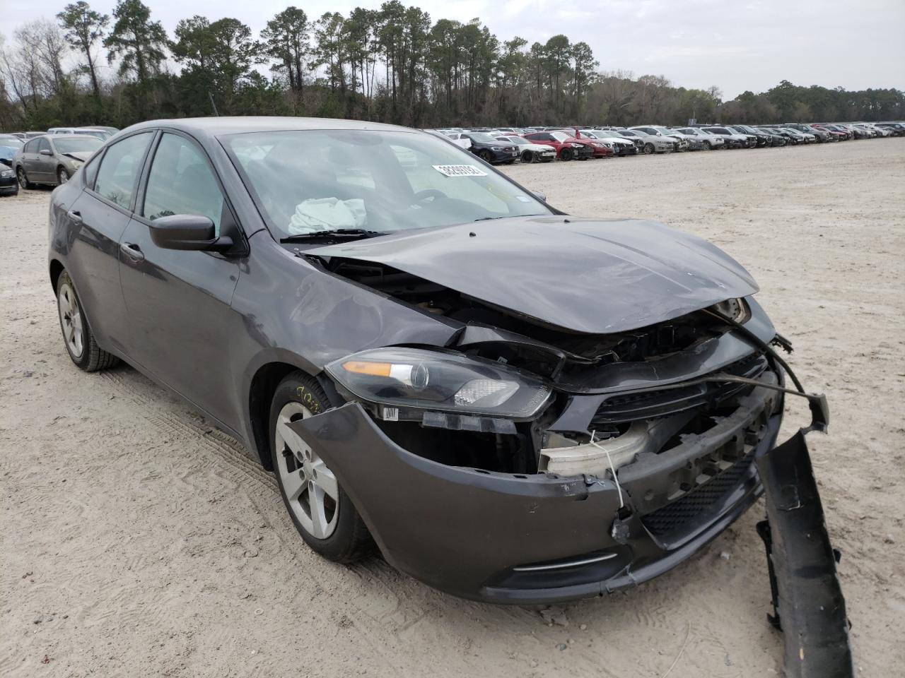 DODGE DART SXT 2015 with VIN 1C3CDFBB7FD286048 - Photo from auction