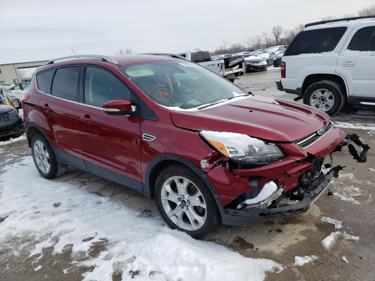 FORD ESCAPE TIT 2014 with VIN 1FMCU9JX0EUC29419 - Photo from auction