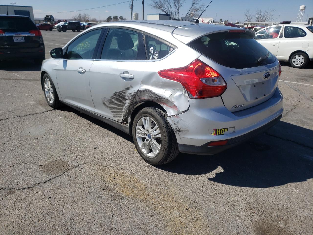 Photo 3 from auction – 2012 FORD FOCUS SEL with VIN 1FAHP3M20CL200719