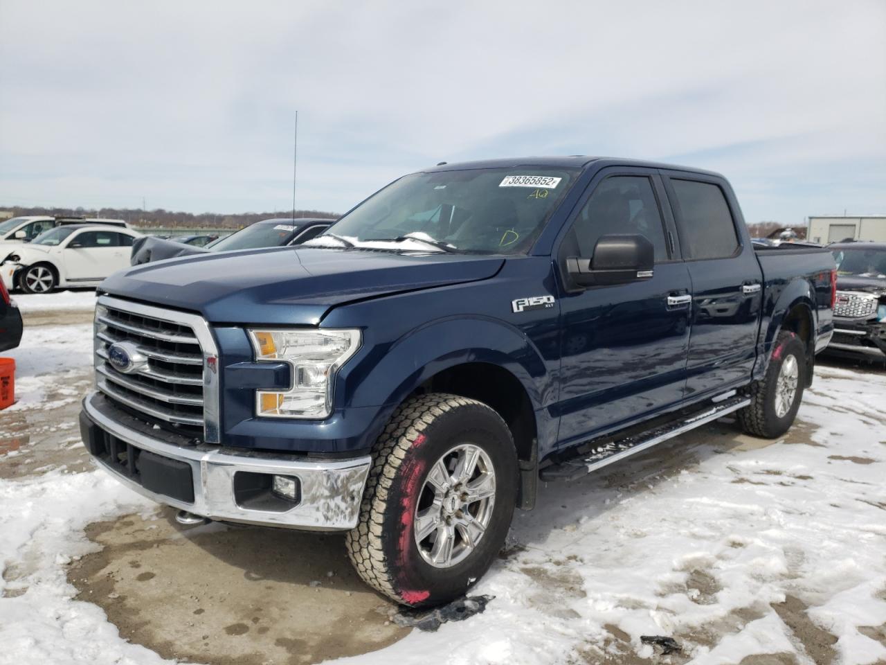 Photo 2 from auction – 2015 FORD F150 SUPER with VIN 1FTEW1EG0FKF16694
