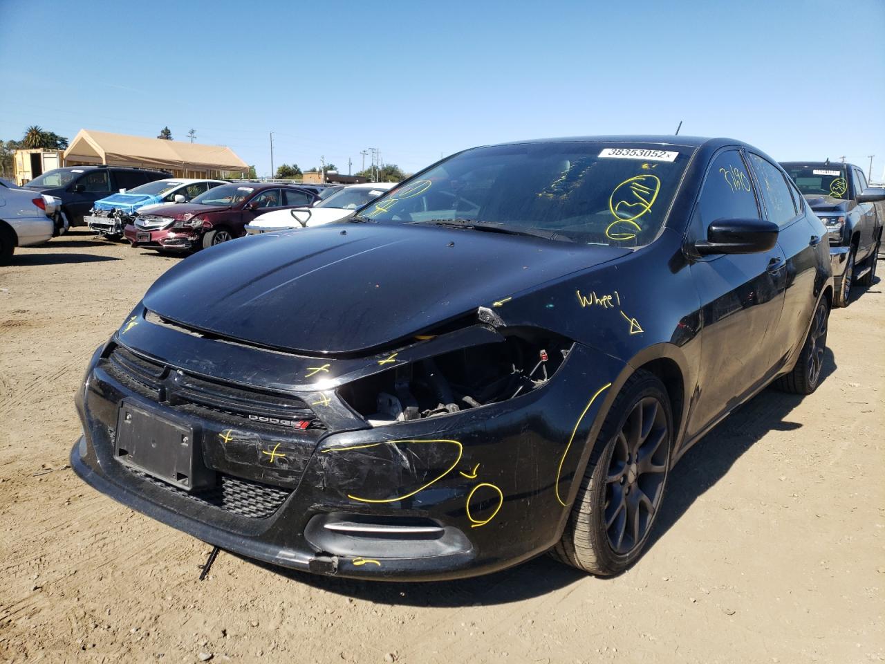 Photo 2 from auction – 2016 DODGE DART SE with VIN 1C3CDFAA9GD533516