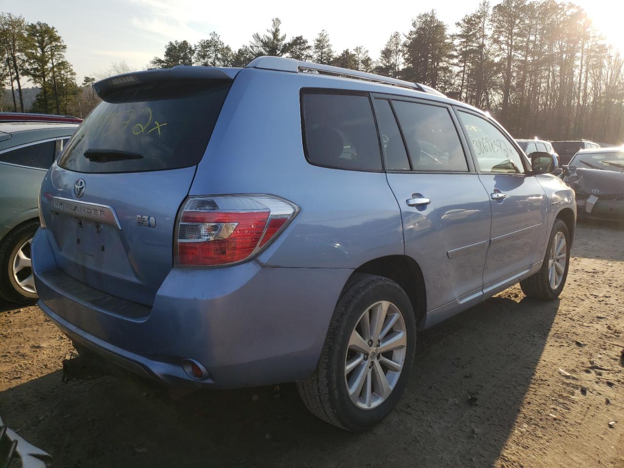 Photo 4 from auction – 2008 TOYOTA HIGHLANDER with VIN JTEEW41A282000984