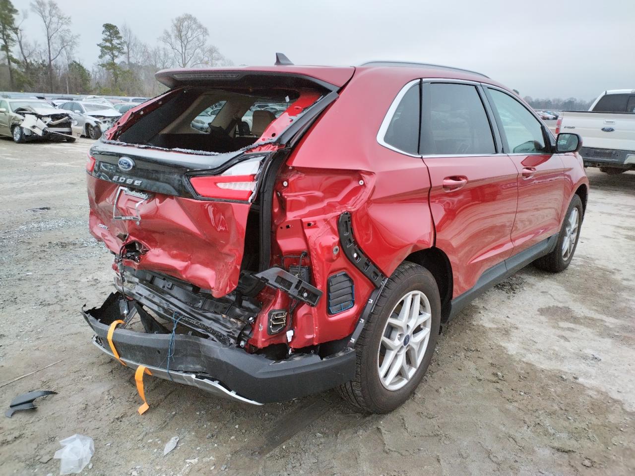 Photo 4 from auction – 2021 FORD EDGE SEL with VIN 2FMPK3J9XMBA14625