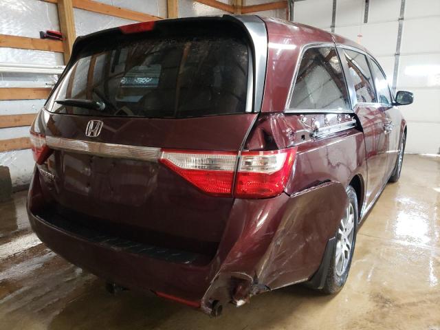 Photo 4 from auction – 2011 HONDA ODYSSEY EX with VIN 5FNRL5H64BB046505